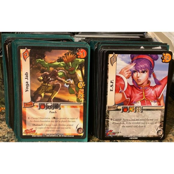 2006 Capcom Universal Fighting System: Street Fighter Soul Calibur Trading Cards - Picture 2 of 13